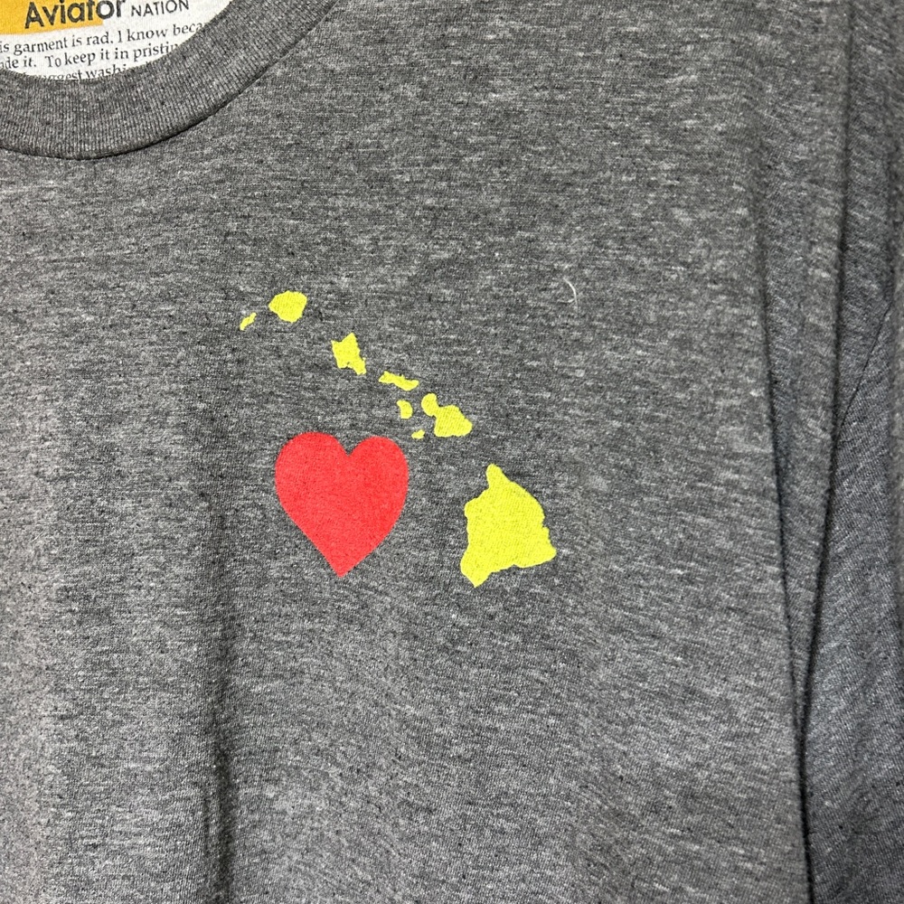 Aviator Nation Limited Edition Hawaii Love Tee. Size XL - Picture 7 of 16